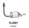 FORD 1576581 Front Silencer